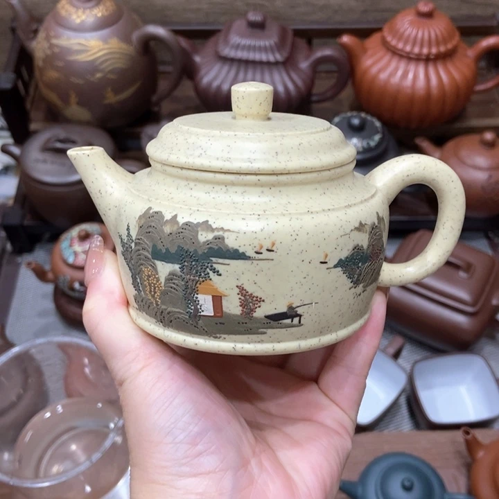 紫砂茶壶田***:宜兴紫砂