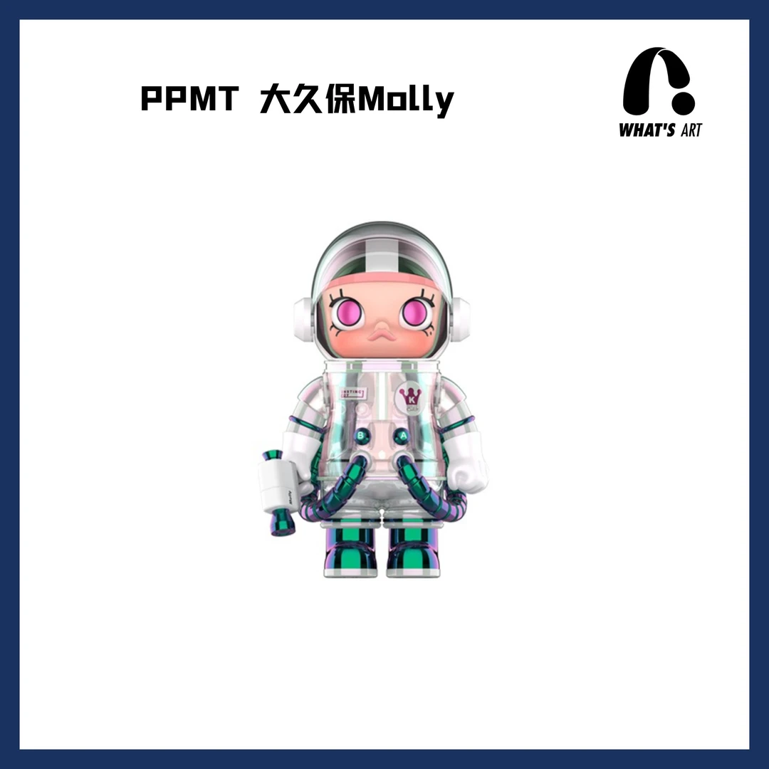 POPMART泡泡玛特MOLLY大久保联名INSTINCTOY 1000%MEGA潮玩摆件