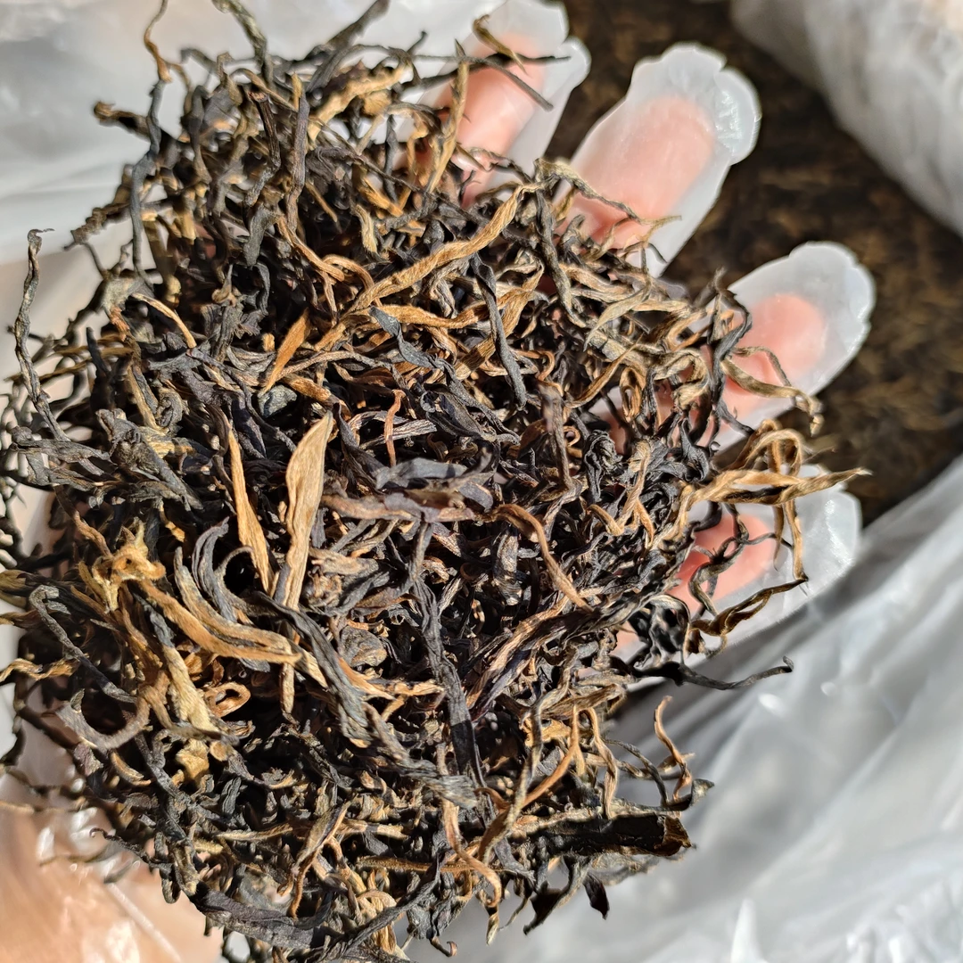 【古树晒红】2025年竹林香古树头春红茶500克散茶