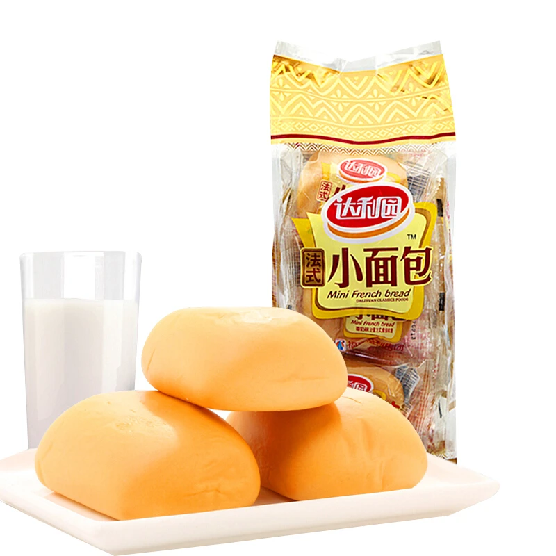 达利园法式小面包200g奶香味松软可口休闲饱腹早餐糕点零食小吃