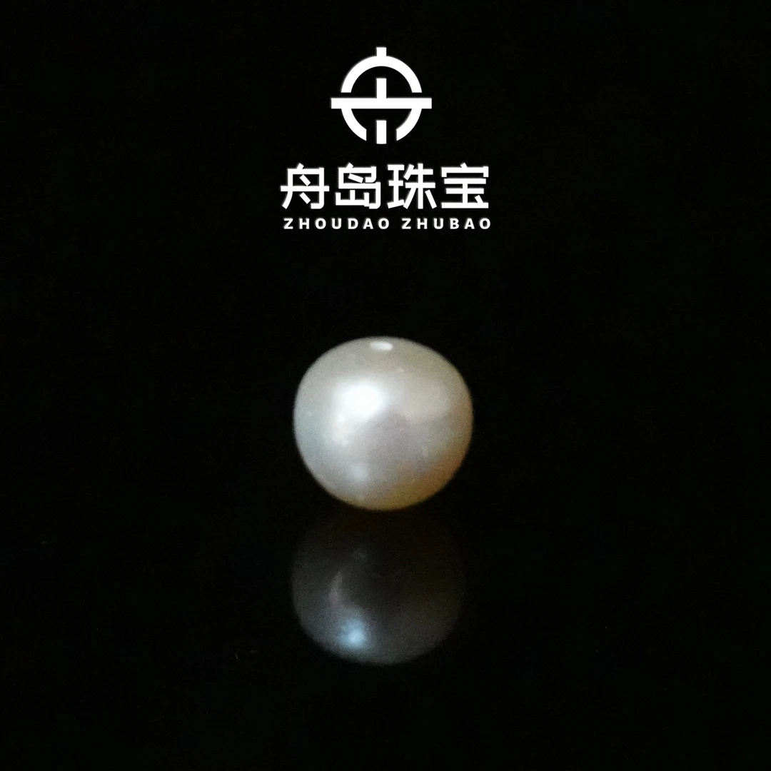 爱迪生天然淡水珍珠散珠手链项链可手工DIY冷白光珍珠耳钉配珠