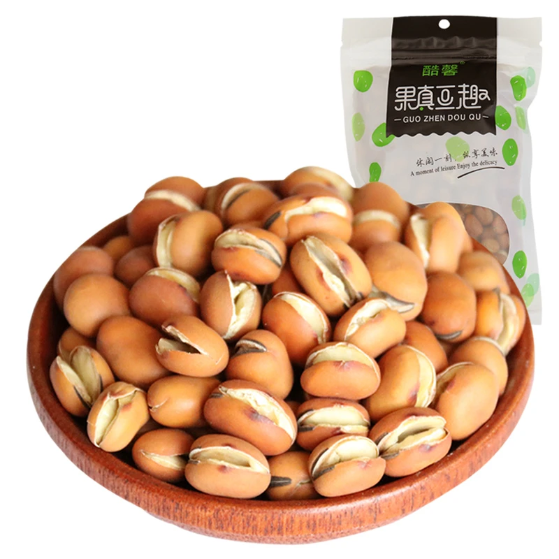 农家干炒胡豆盐炒小吃蚕豆1斤2斤炒货休闲蚕豆零食批发四川炒豌豆
