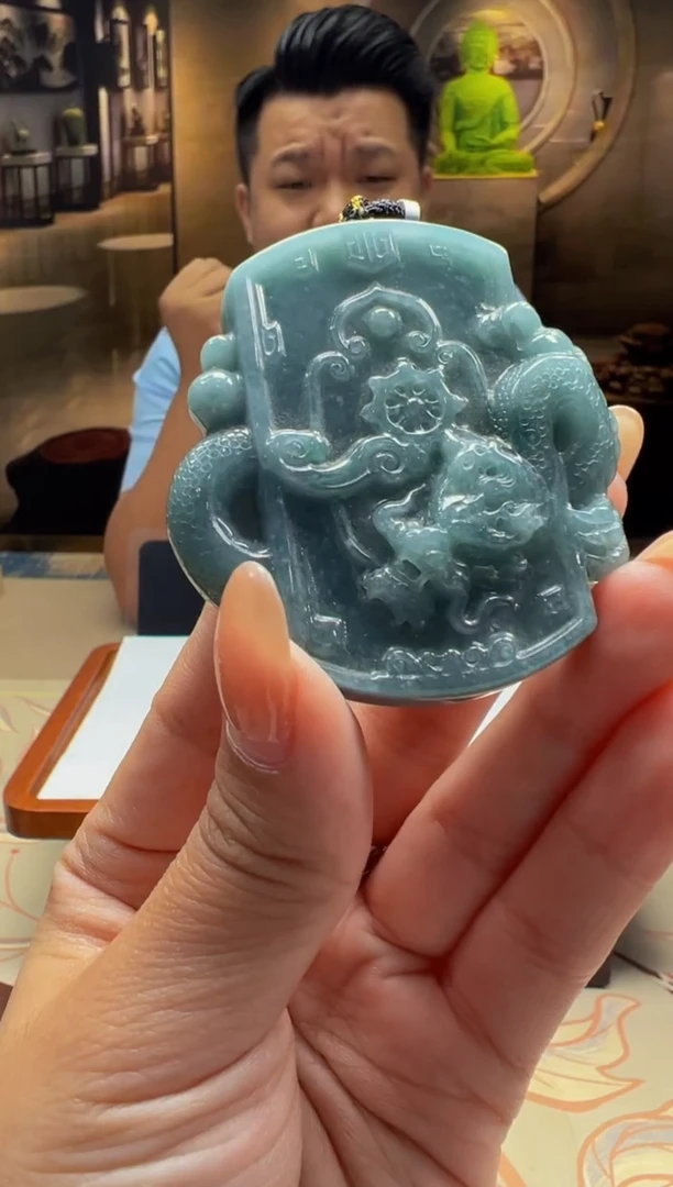 【闪购商品】翡翠颈饰未镶嵌2024-7-26-9