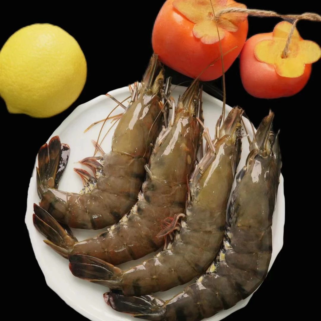 深海黑虎虾 特大号 20-30规格 3斤/盒 连云港发货