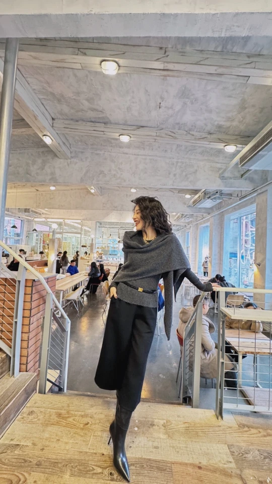 MIRROR 【涛姐精选】澳洲进口羊毛七分时髦腔调阔腿裤