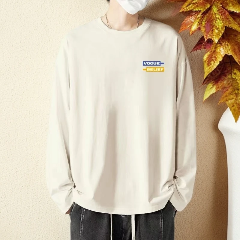 G1-111成人春秋男士休闲长袖T恤4件组合装