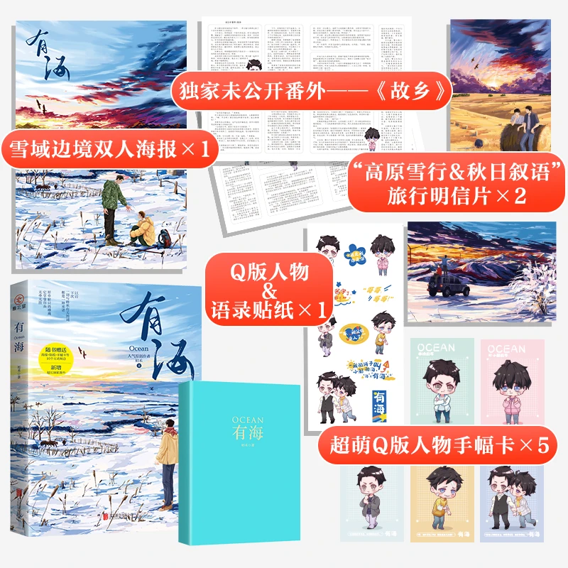 现货正版 有海 初禾 帅气老板vs面冷司机 真挚动人追逐小说