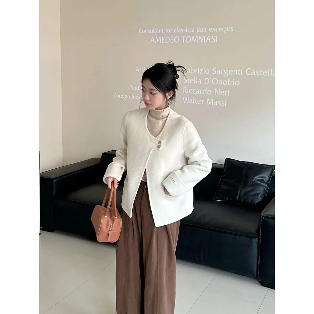 新丹丹【221-230】2024秋冬双面羊毛大衣