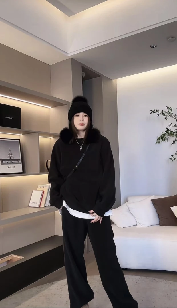 LIS&Az-惦记两年的摇粒绒套装 ck10106