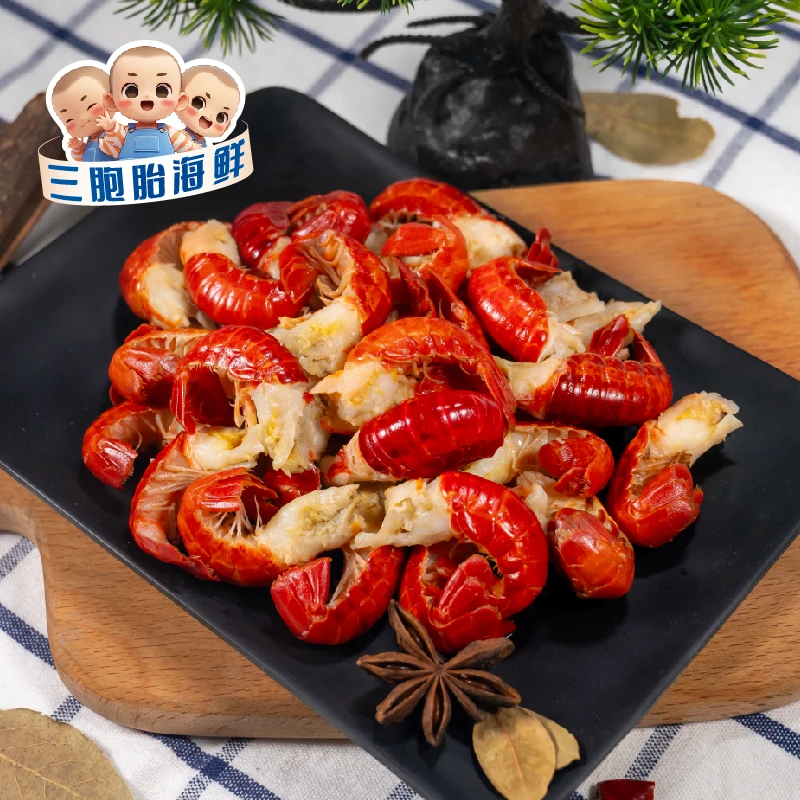 【顺丰发货】④新鲜美味去头龙虾尾 160-180粒/斤 蒜蓉麻辣 到手5包