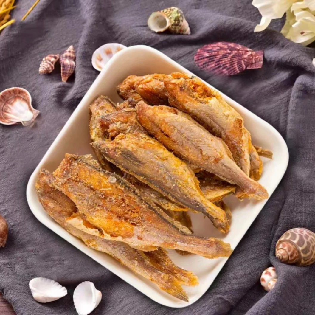 【三胞胎海鲜】④香酥小黄鱼 营养鲜味酥脆 开袋即食  60克/包*10包
