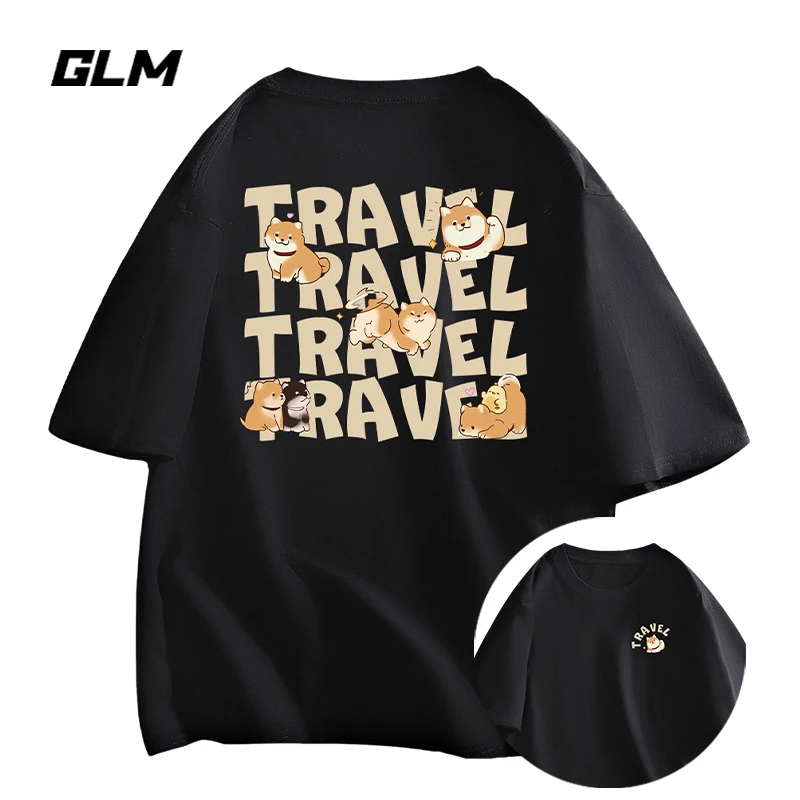 潮牌半袖男士短袖t恤男装衣服夏季纯棉白色内搭大学生品质打底衫