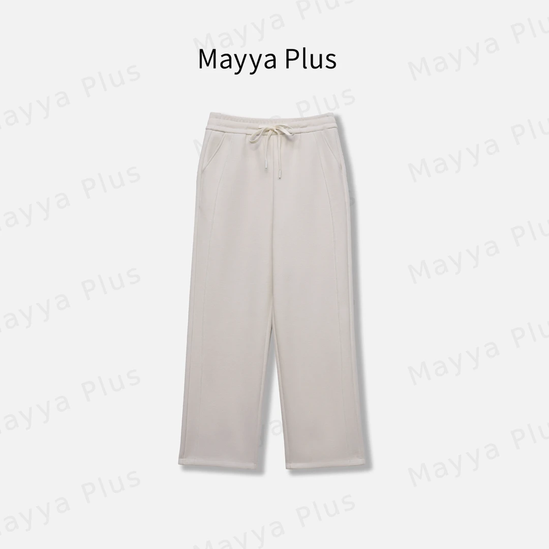 【发热裤】Mayya Plus时尚新品轻奢气质显瘦百搭款针织裤32448181