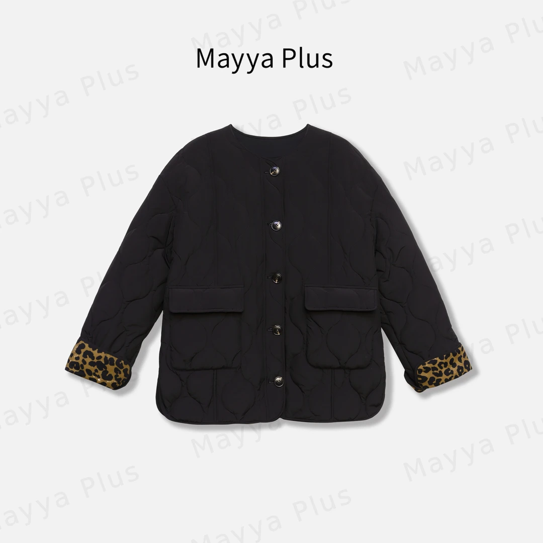 【长歌】Mayya Plus麦芽定制轻奢气质显瘦百搭款棉衣32446157