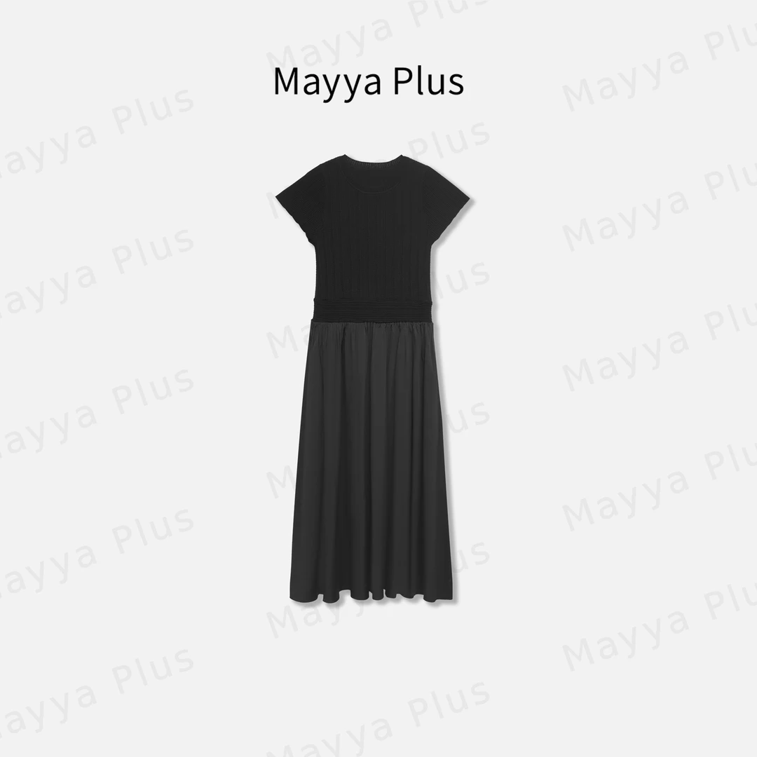 【午茶小调】Mayya Plus麦芽定制轻奢气质显瘦款连衣裙32427516