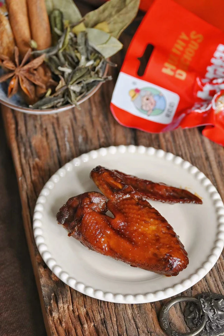 福鼎蜜汁鸡翅 蜜汁鸭锁骨 分享装（200g+150g）