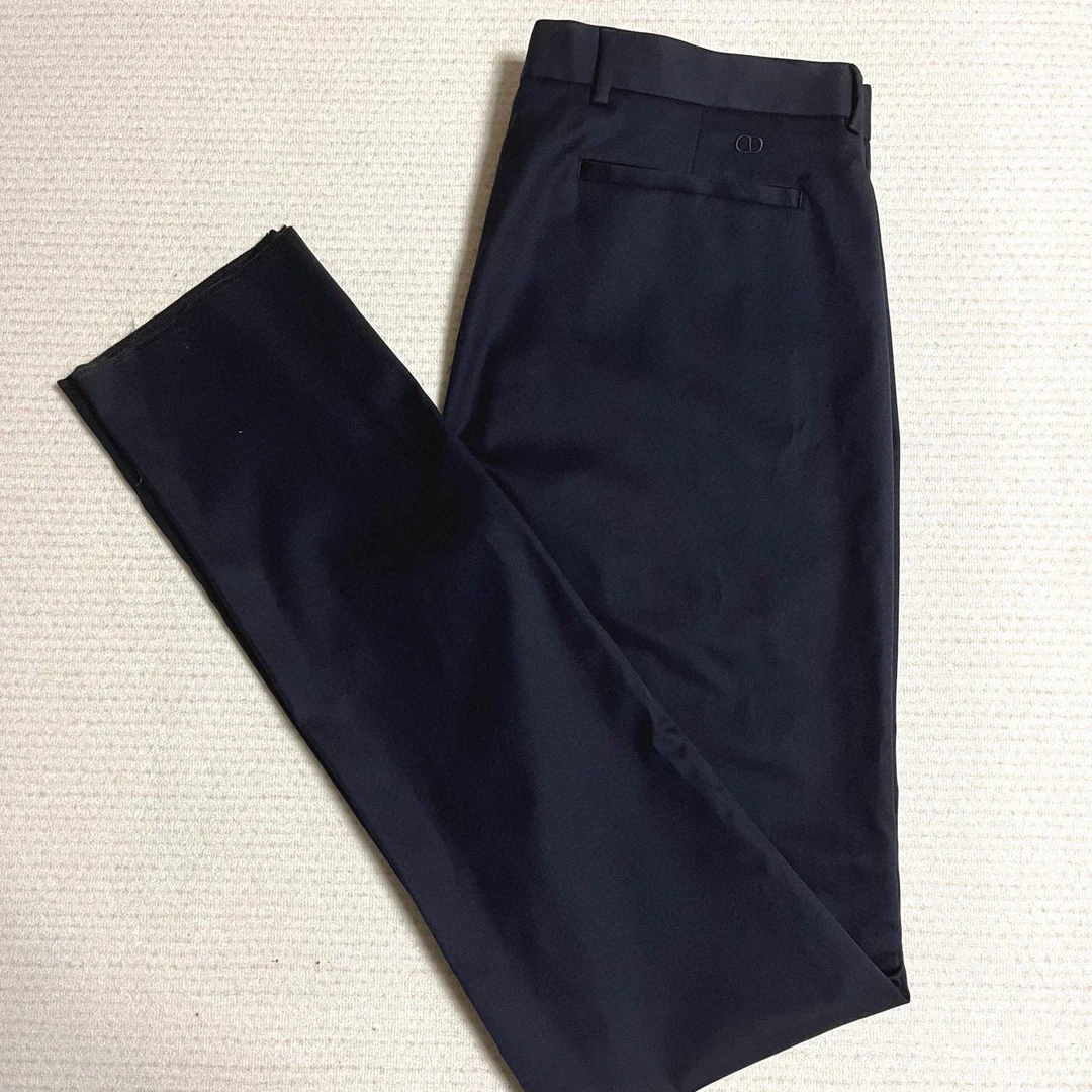 全新未使用 DIOR/迪奥 Dior CD 工装休闲裤员工裤 黑色修身129469