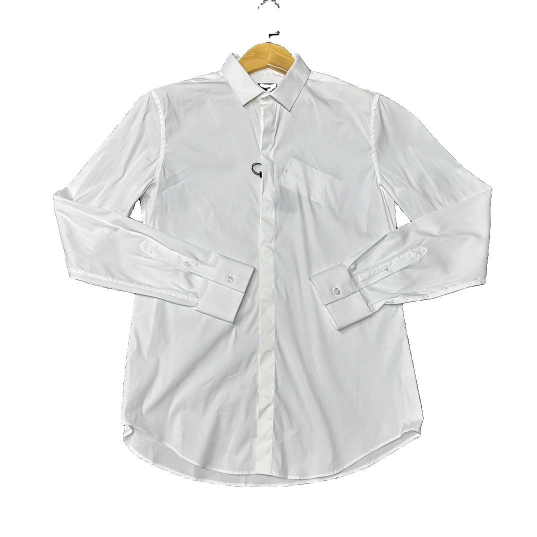 全新未使用 EMPORIO ARMANI/乔治·阿玛尼  男士2.5领衬衫115213