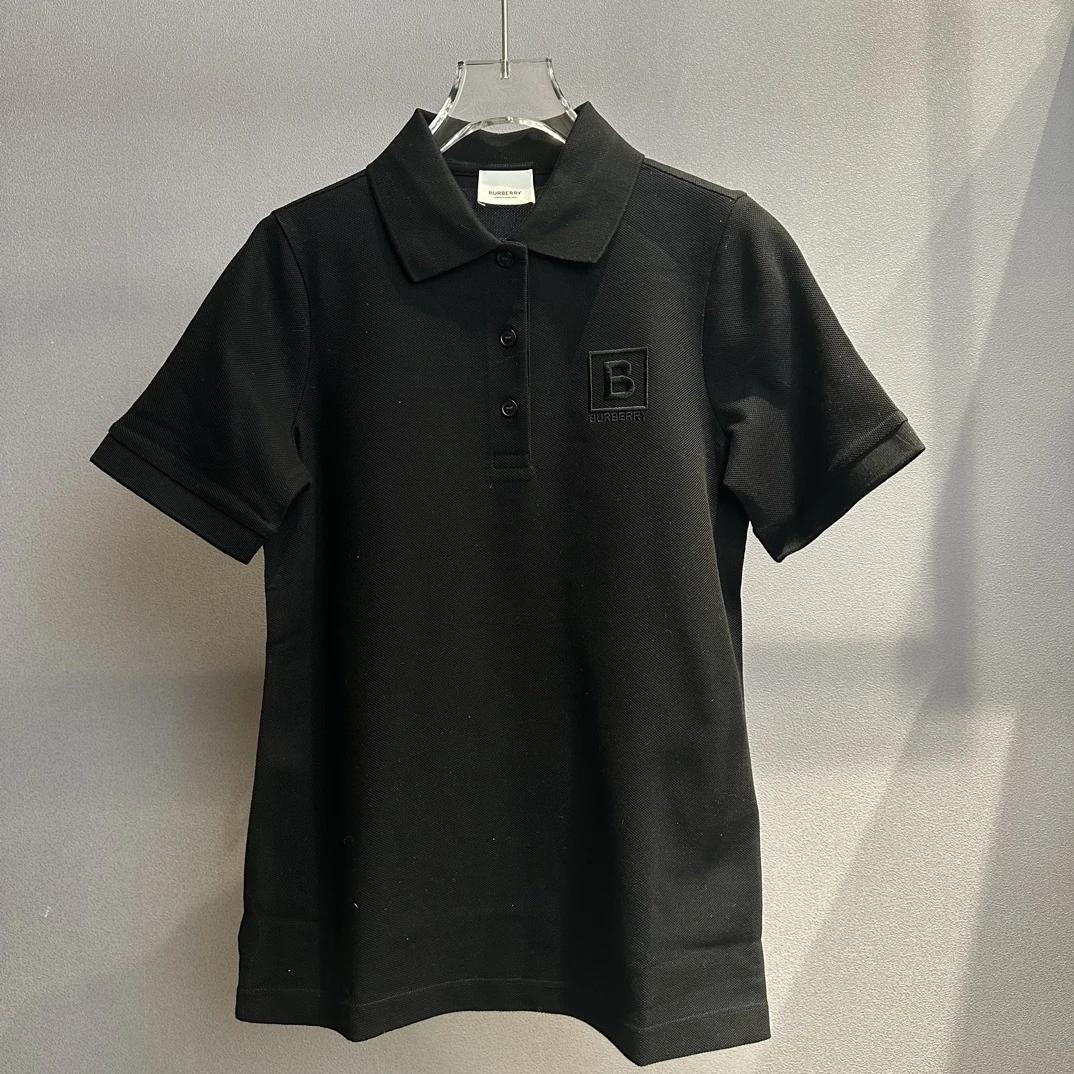 全新未使用 BURBERRY/博柏利 巴宝莉B字大logo polo