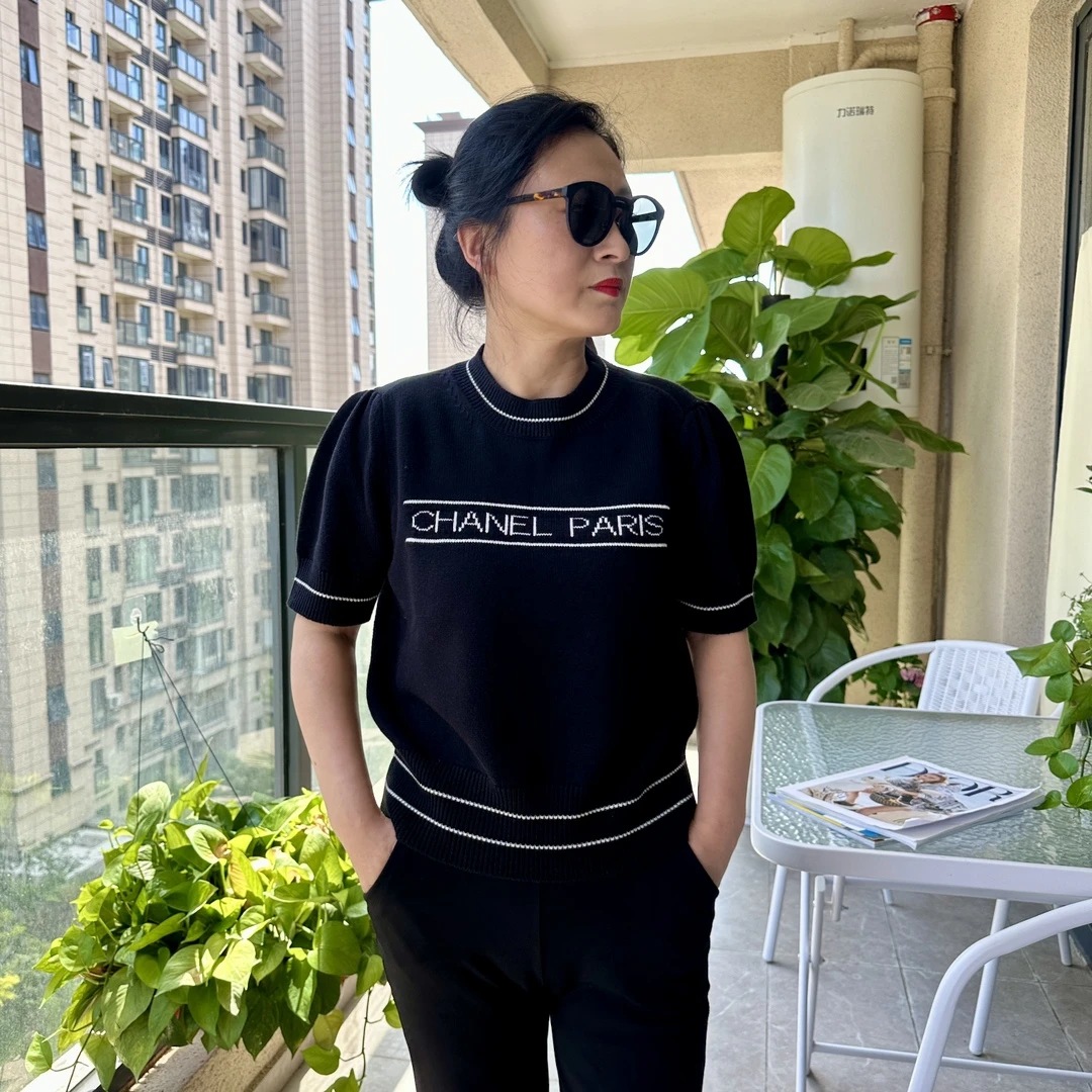 全新未使用 Chanel/香奈儿 Chanel 女士员工服羊毛短袖129554