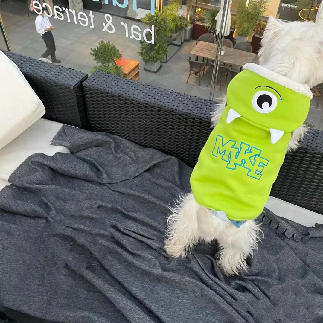 秋冬款宠物狗狗衣服秋冬雪纳瑞小狗博美小型犬猫咪冬天保暖卫衣
