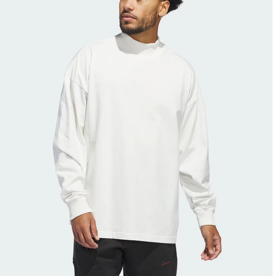 【万象城AD SWC】阿迪达斯BASKETBALL系列长袖T恤JE3766