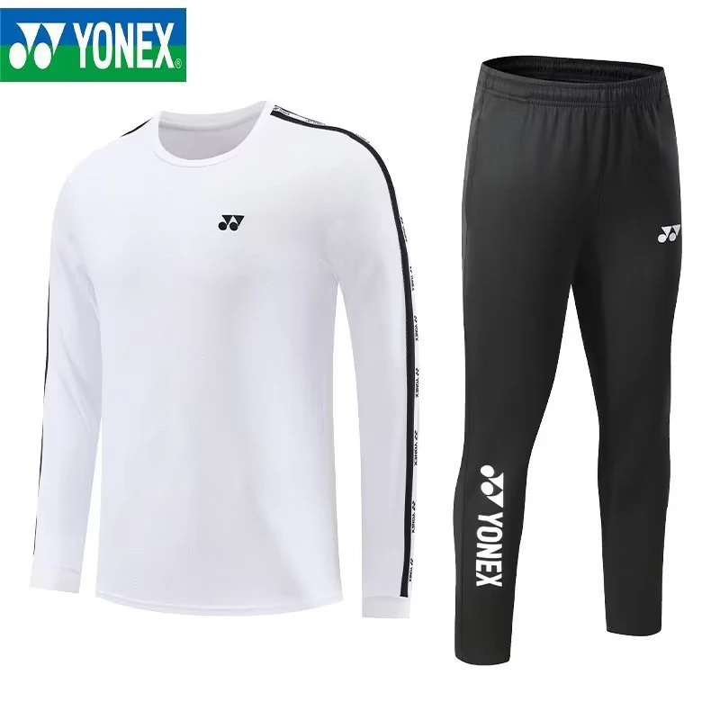 2023秋冬季新款羽毛球服卫衣长袖衣服套装运动服速干透气吸汗休闲