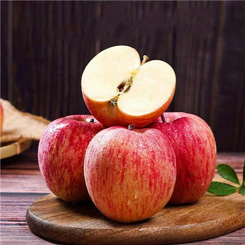 采露精选脆甜高原红富士苹果多汁皮薄爽口5斤/9斤