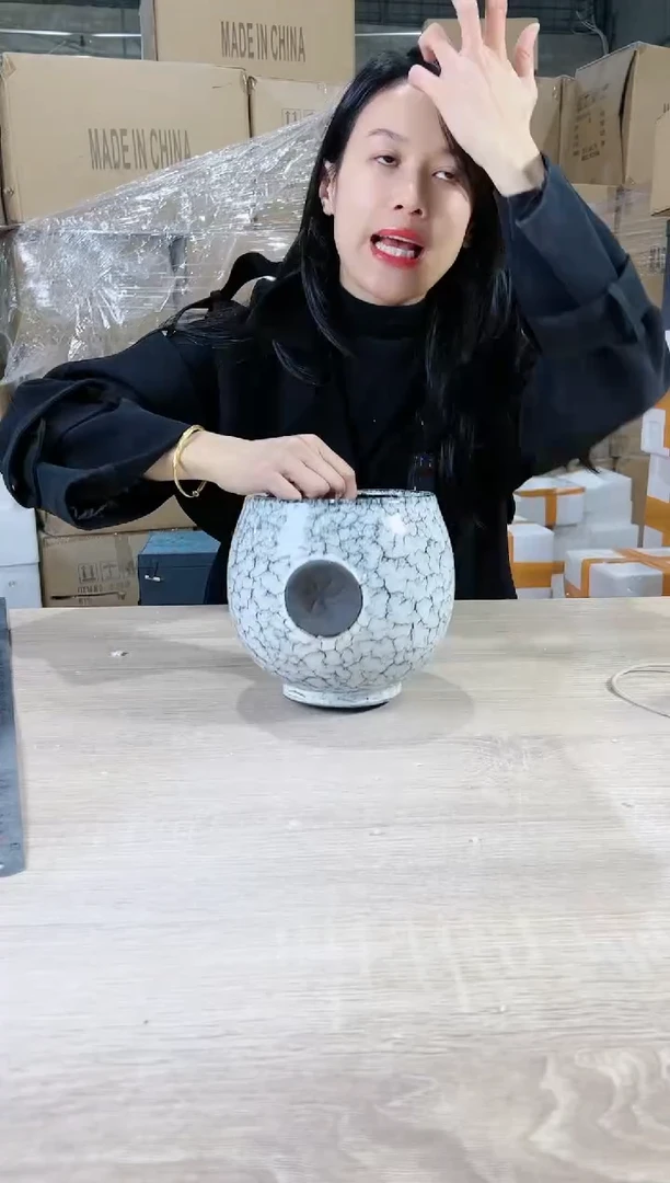 【闪购商品】陶瓷15cm以下外星人裂纹15X16