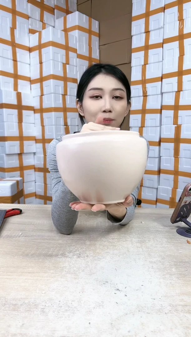 【闪购商品】陶瓷20CM以下新款粉色18x16
