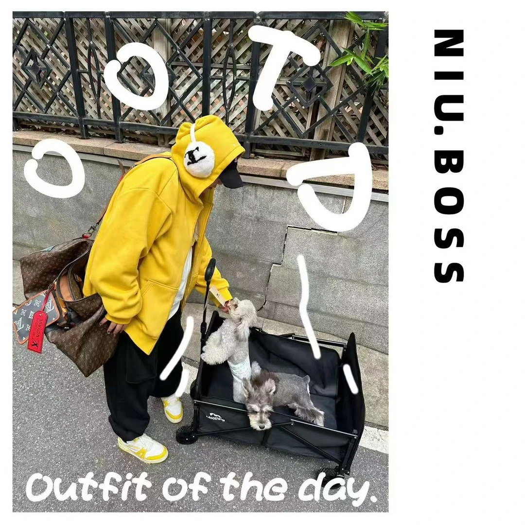 Three Ten. N大码250斤【冬日骄阳】金盏黄色情侣连帽加绒卫衣外套