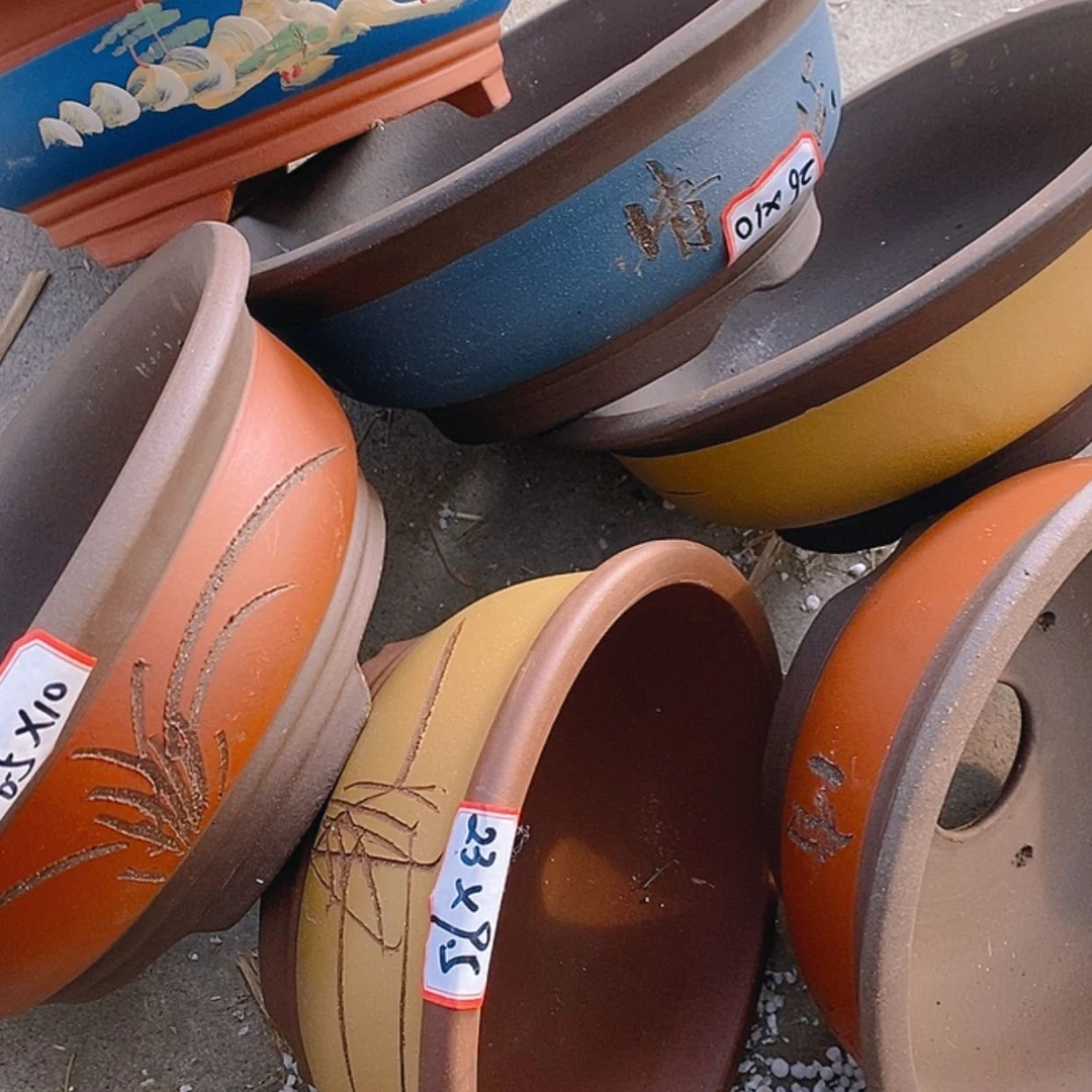 【闪购商品】紫砂花盆100-6