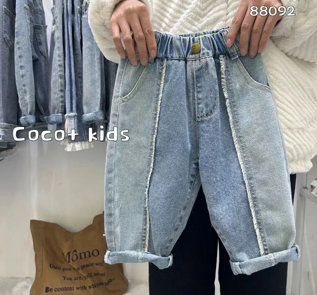 1-6岁男女宝都可以穿潮童时尚牛仔裤休闲春秋小童