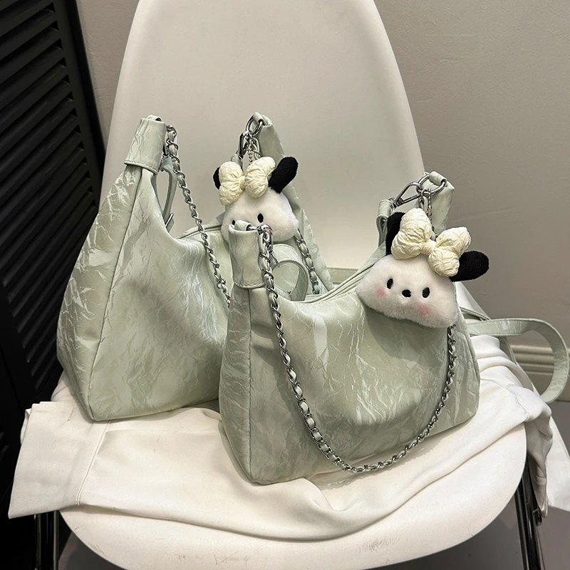 休闲大容量包包女2024春夏新款潮时尚托特包百搭单肩斜挎包通勤包