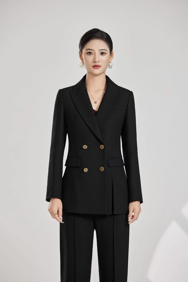 卡雁高定精纺专柜同款四粒扣显瘦西装MYJ2-22A160-6806