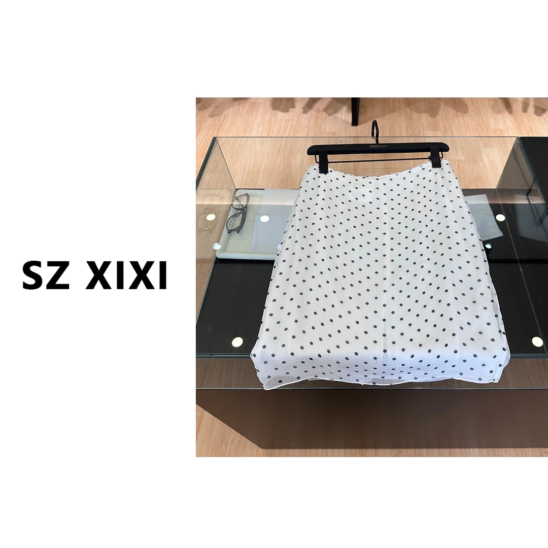 JIAYE CHAN 新款时尚波点半裙