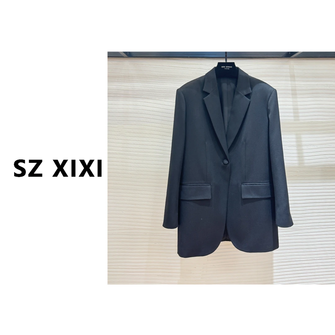 JIAYE CHAN经典微挺括时髦一粒扣西服