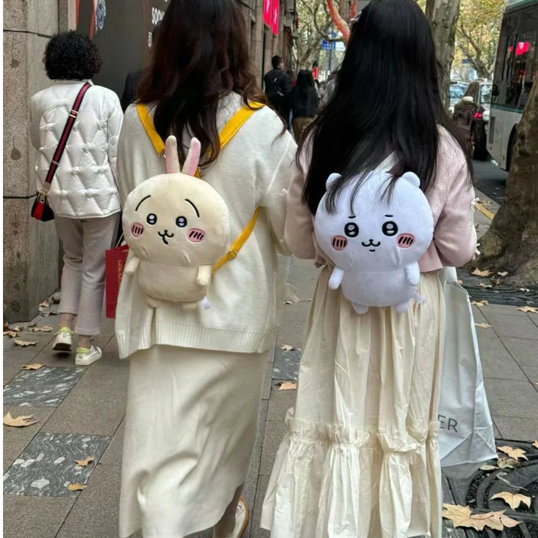 卡通玩偶双肩包乌萨奇小八哈奇吉伊卡哇生日礼物可爱chiikawa女潮