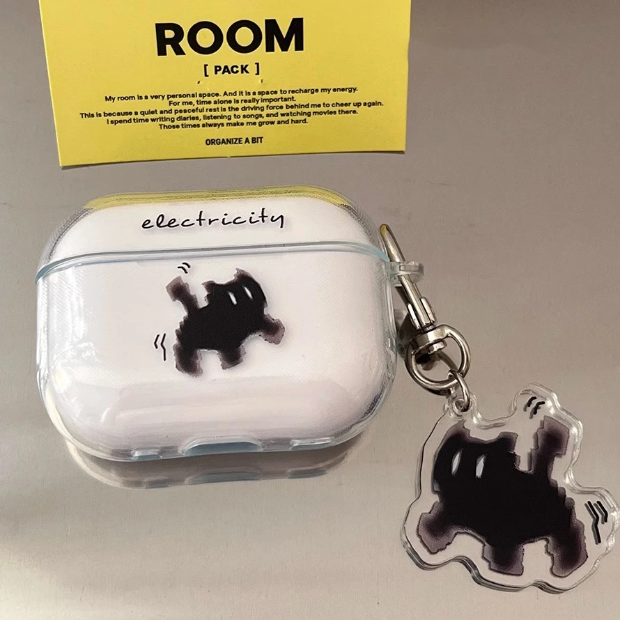 适用于苹果airpodspro2耳机保护套触电猫保护软壳pro壳3代防摔2代