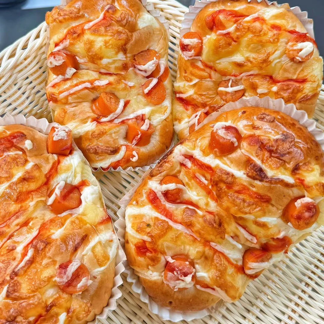 芝士火腿面包早餐零食