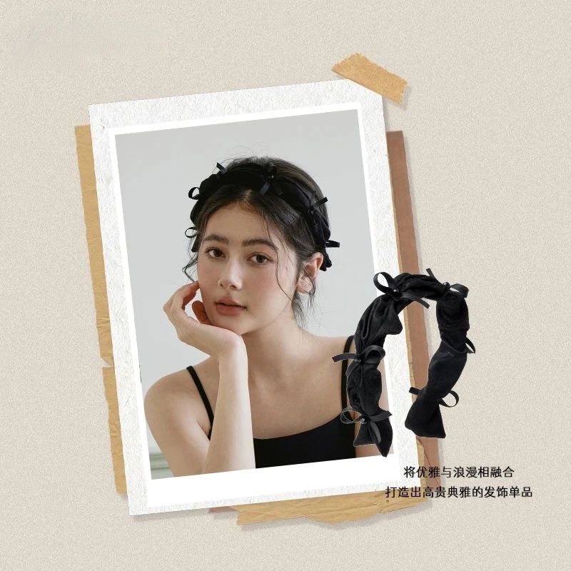 奶油蛋糕发箍2024爆款气质法式头箍网红时尚女士优雅发饰发卡头饰