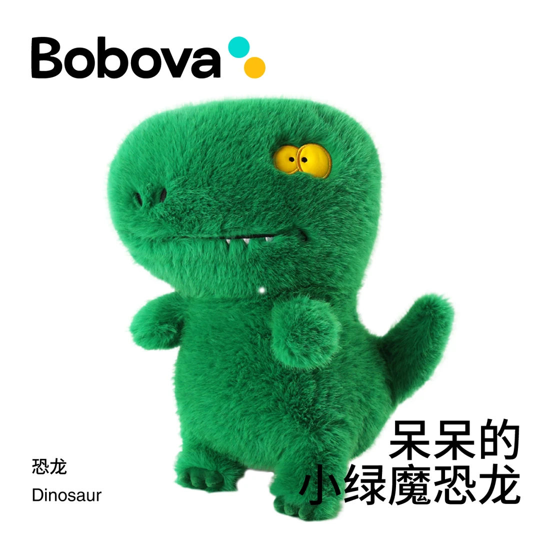恐龙玩偶可爱小绿色抱枕毛绒玩具女生多巴胺娃娃公仔儿童生日礼物