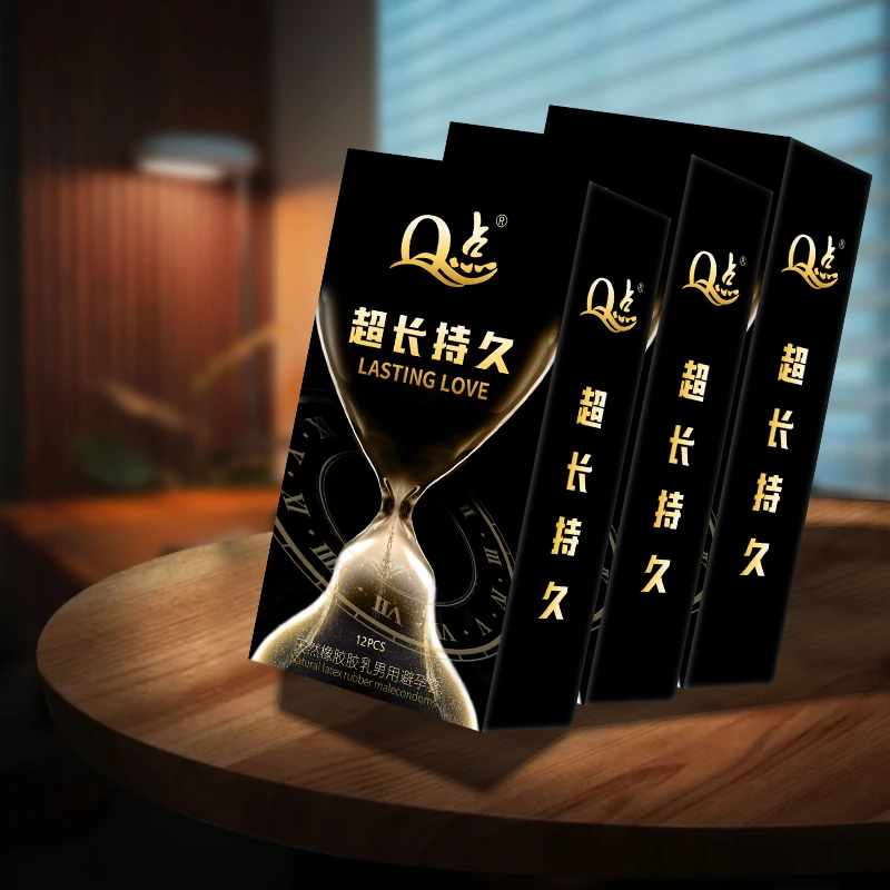 Q点紧致水润裸感玻尿酸超薄001紧致粉润肤感隐形透薄安全套天然橡胶胶乳男用避孕套夫妻伴侣成人用情趣用品持久延时家庭组合果冻盒