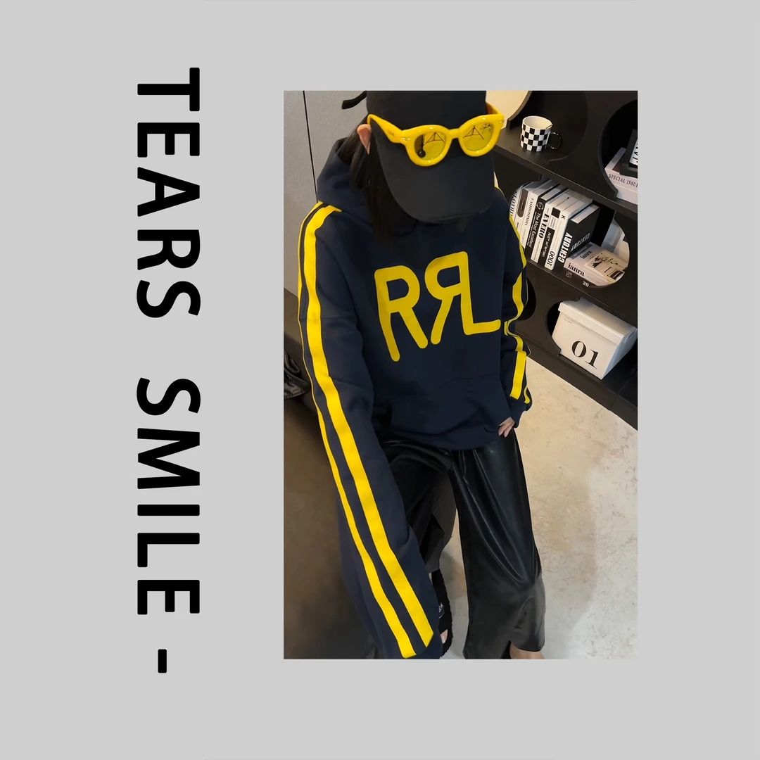 林小柒【万象归心】时尚潮流连帽宽松版型卫衣运动情侣省心穿搭宽松