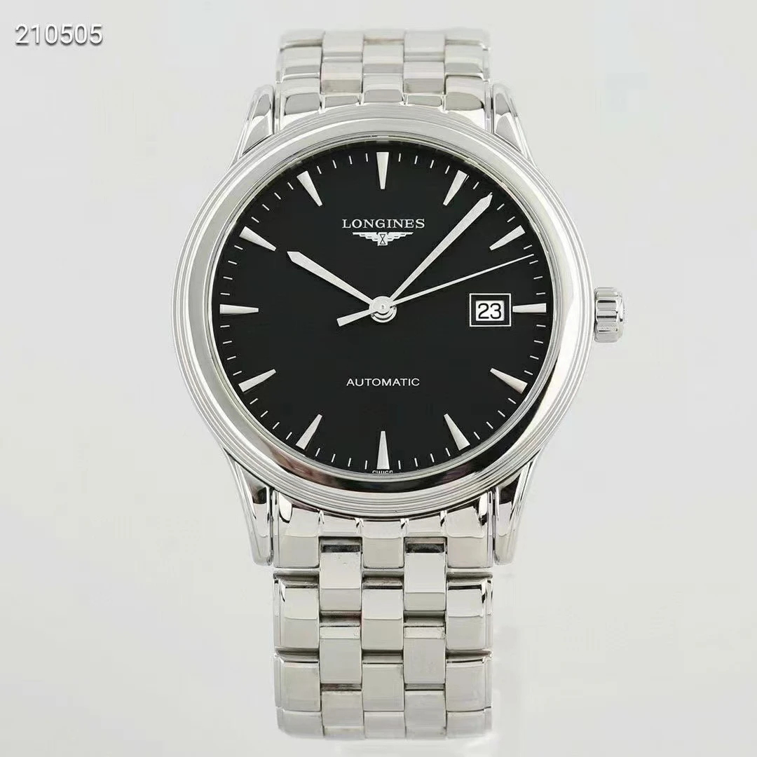 99新 Longines/浪琴 军旗40mm/全自动机械男表/工价14600