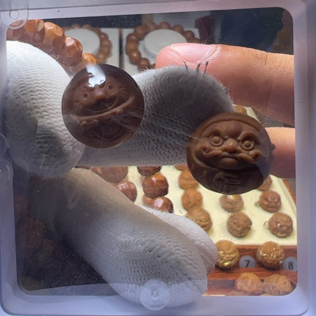 猴头核桃吊坠达摩蛋一套