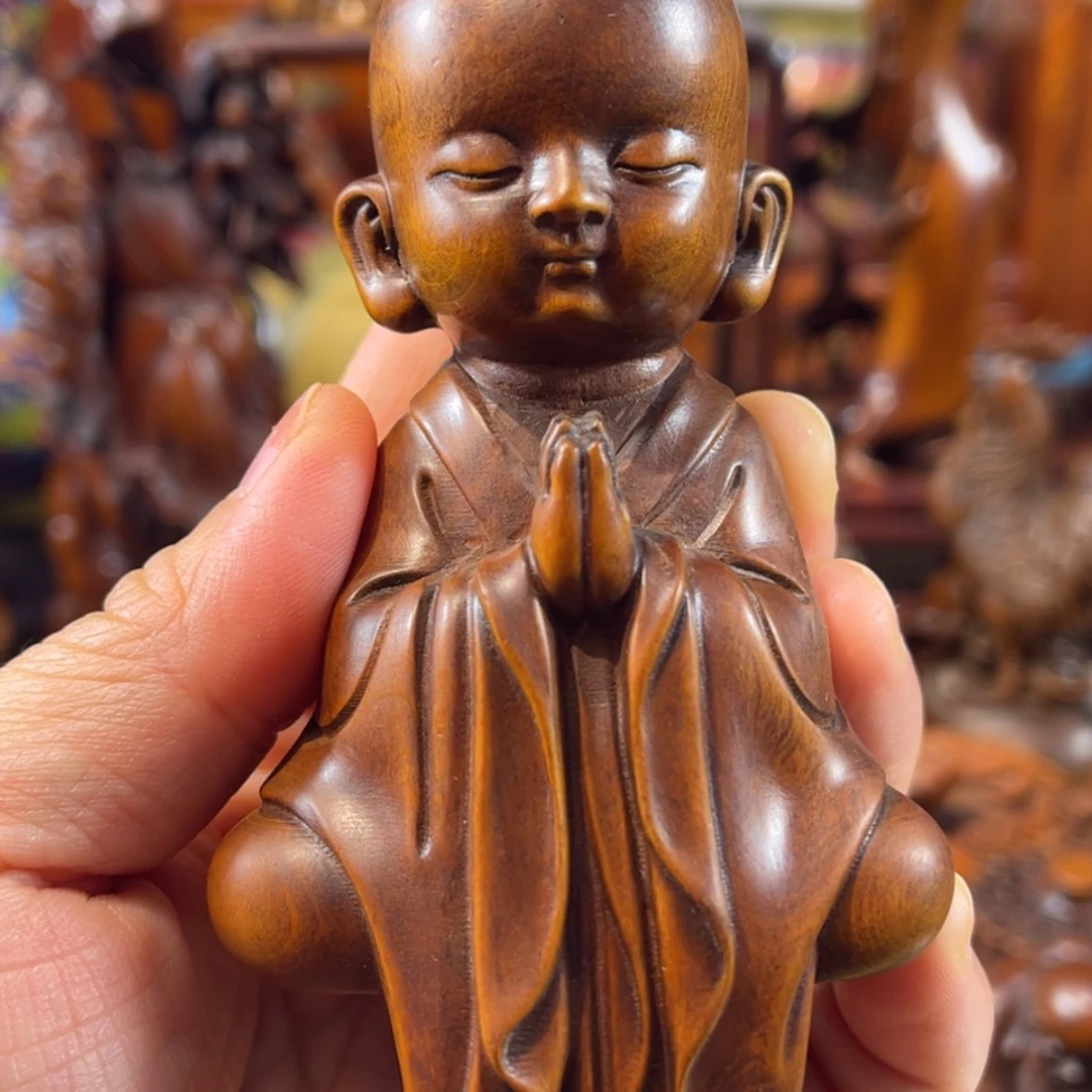 【闪购商品】紫砂小叶黄杨木雕刻