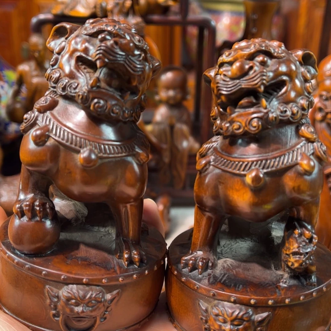 【闪购商品】紫砂小叶黄杨木雕刻