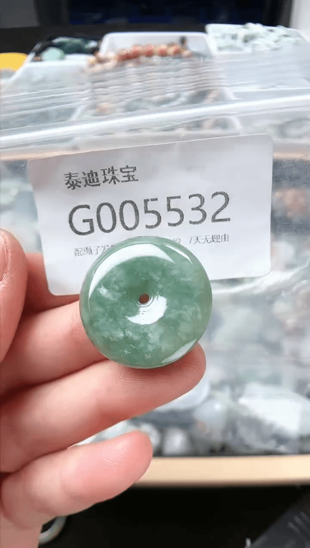 【闪购商品】翡翠颈饰未镶嵌/G/翡翠A货配好绳子发货