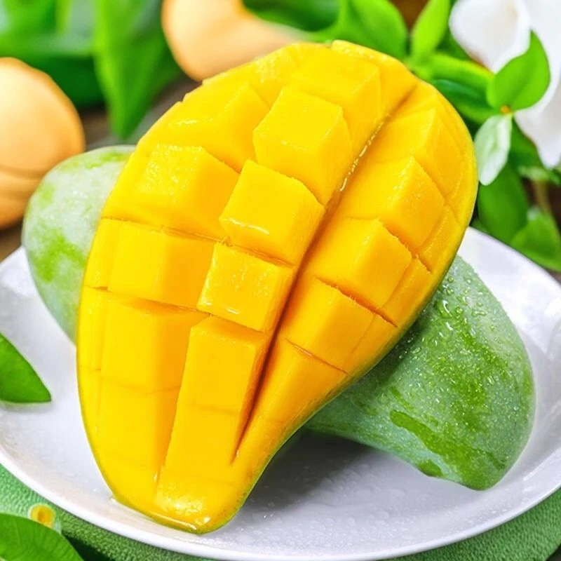 【佰汾优选】广西百色桂七芒五斤装 单果150-250g 香甜芒果